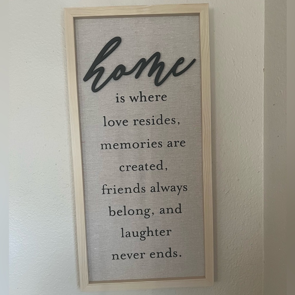 Free with purchase New View Decorative Sign